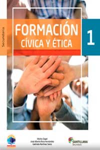 Libro de formación cívica y ética 1 de secundaria de Santillana Fortaleza Académica